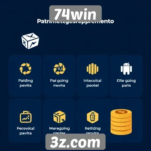 Metodologias de pagamento e retirada no 74win