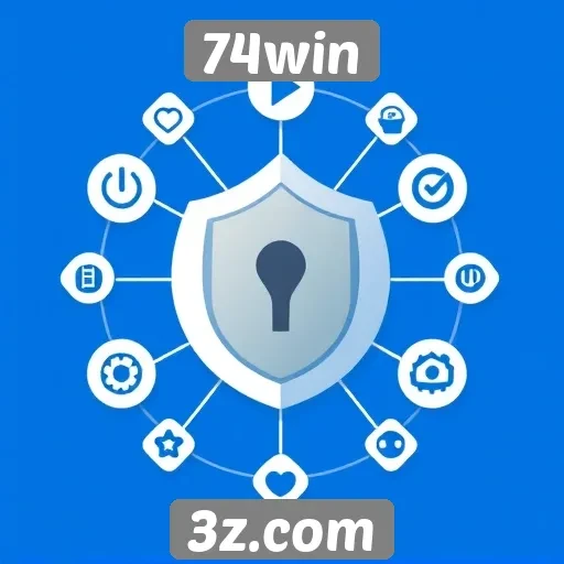 Recursos de segurança e proteção de dados no 74win